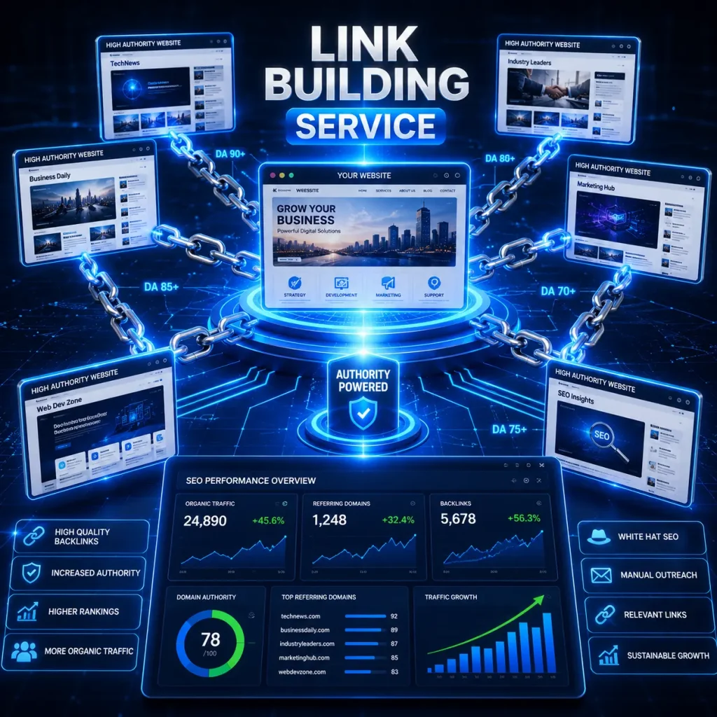Grow Your Website's Authority With the Right Link Building Service